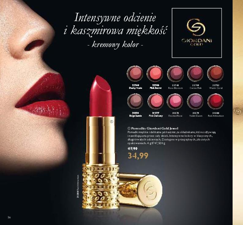 Gazetka promocyjna Oriflame do 17/10/2016 str.56