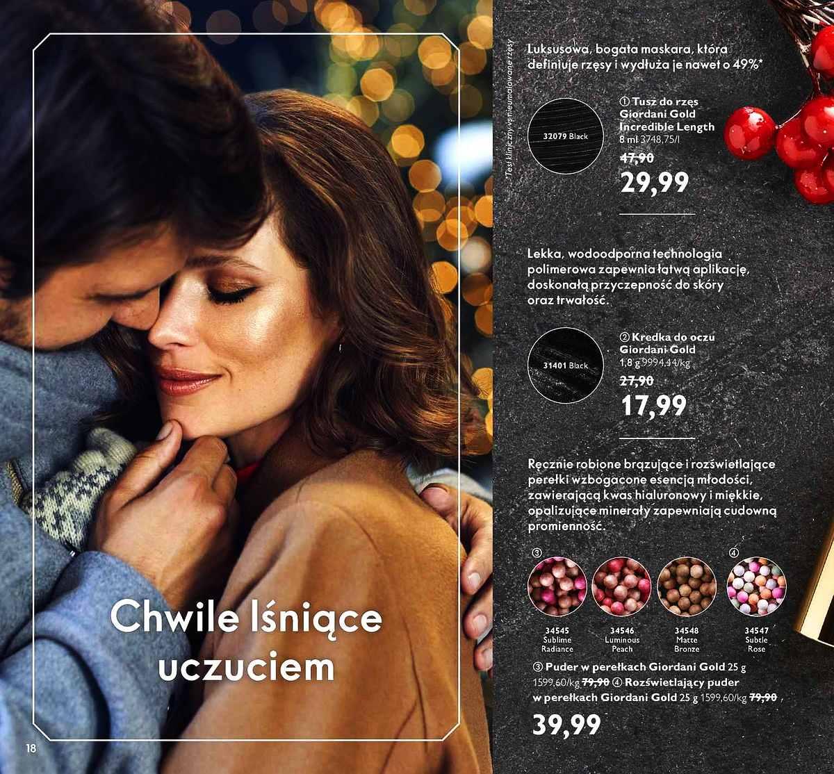 Gazetka promocyjna Oriflame do 14/12/2020 str.18