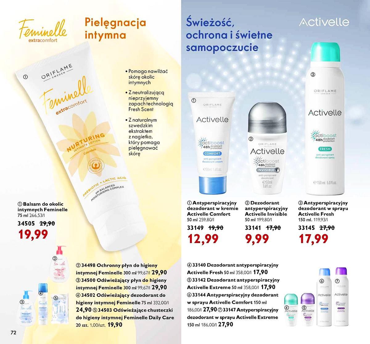 Gazetka promocyjna Oriflame do 21/09/2020 str.72