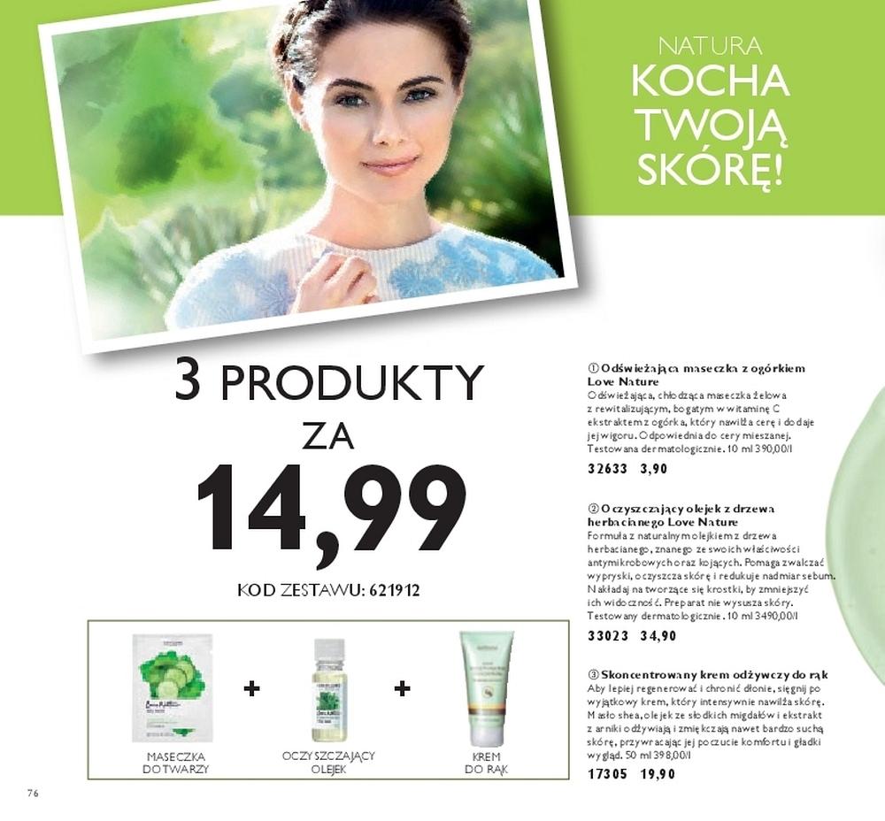 Gazetka promocyjna Oriflame do 03/07/2017 str.76