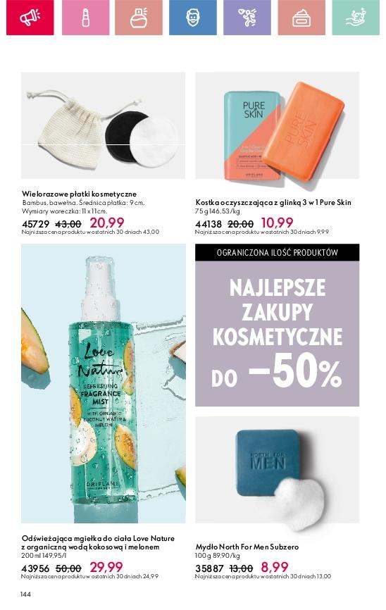 Gazetka promocyjna Oriflame do 24/05/2025 str.144