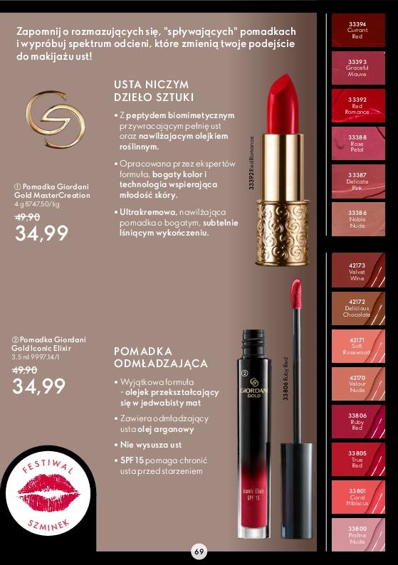 Gazetka promocyjna Oriflame do 24/05/2022 str.69