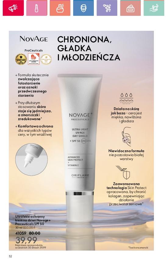 Gazetka promocyjna Oriflame do 18/01/2025 str.52