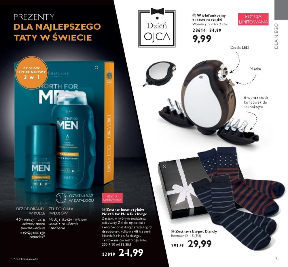 Gazetka promocyjna Oriflame do 03/07/2017 str.71