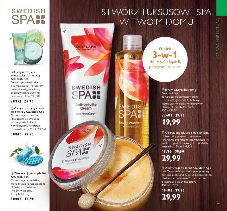 Gazetka promocyjna Oriflame do 22/05/2017 str.77