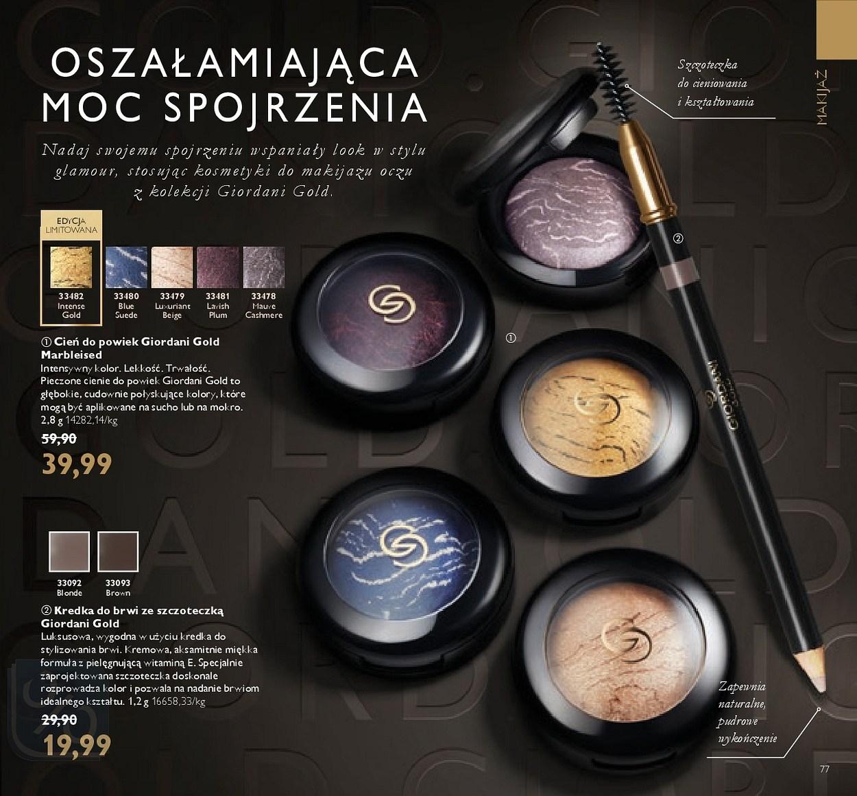 Gazetka promocyjna Oriflame do 19/03/2018 str.77