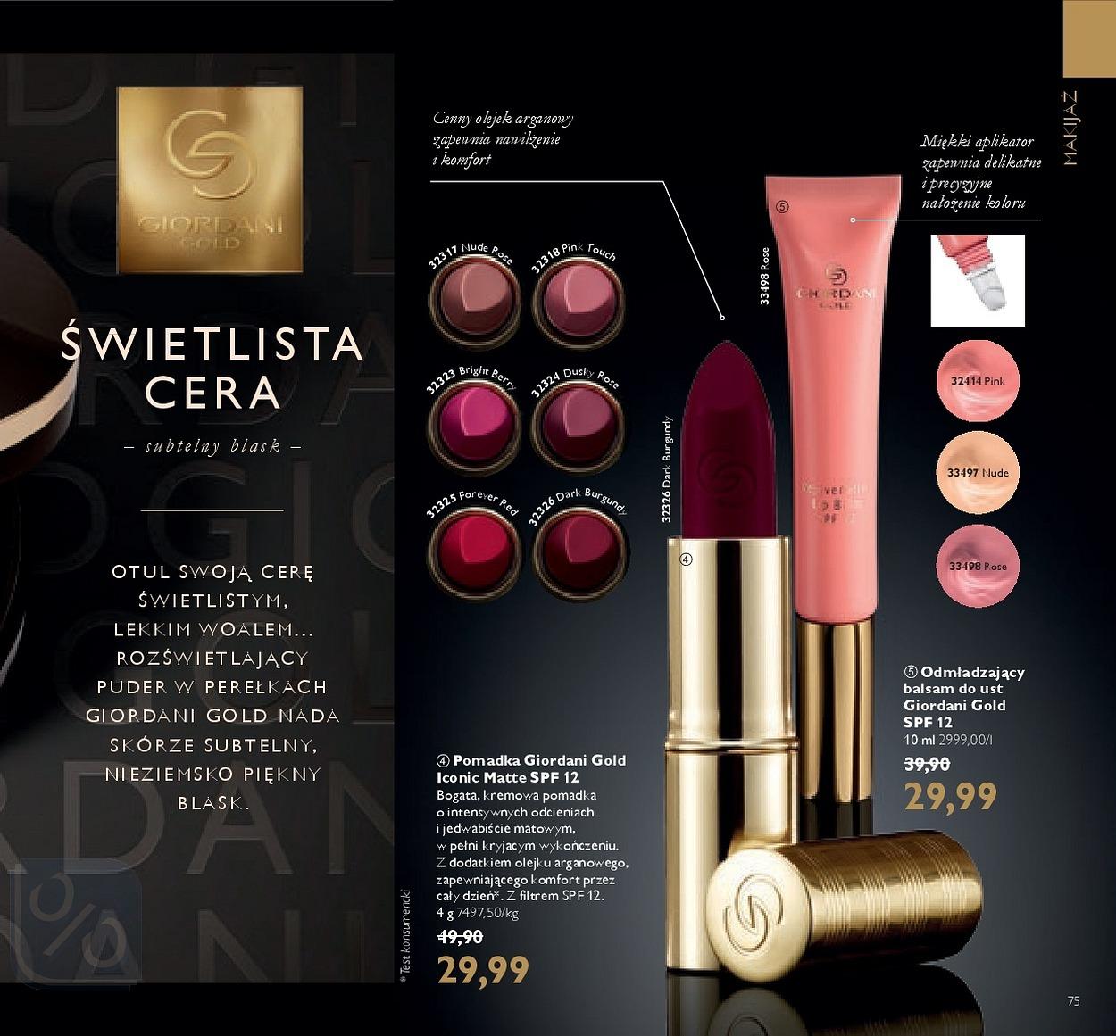 Gazetka promocyjna Oriflame do 19/03/2018 str.75