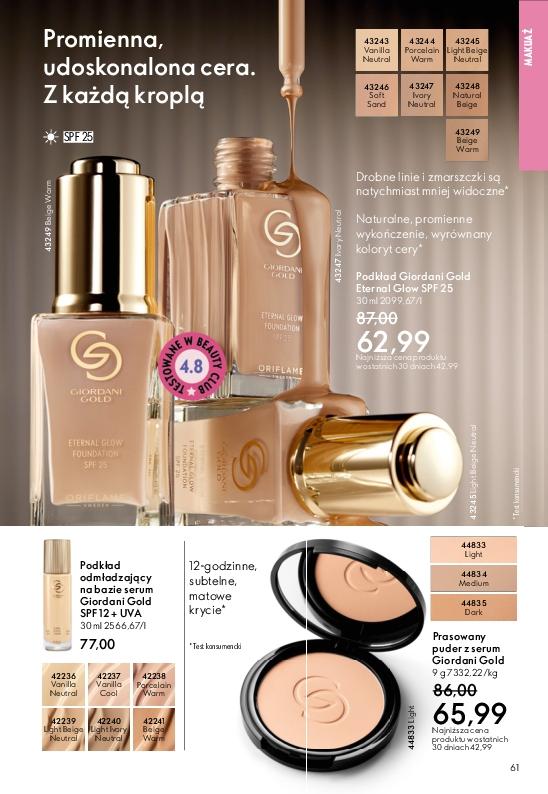 Gazetka promocyjna Oriflame do 23/12/2025 str.61