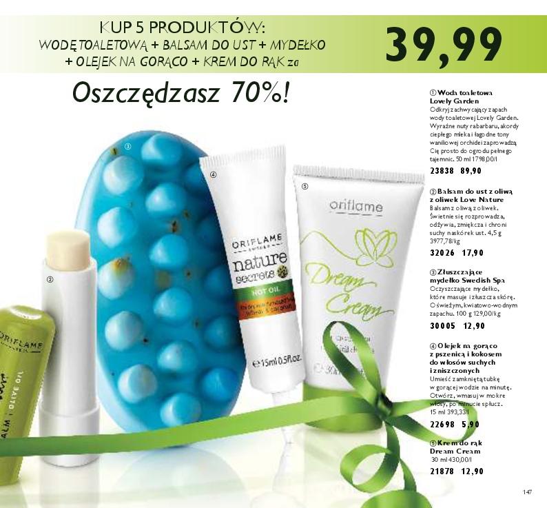 Gazetka promocyjna Oriflame do 07/11/2016 str.147