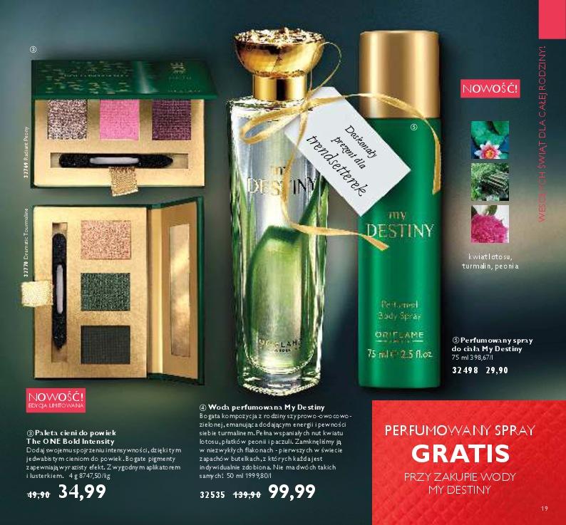 Gazetka promocyjna Oriflame do 19/12/2016 str.19