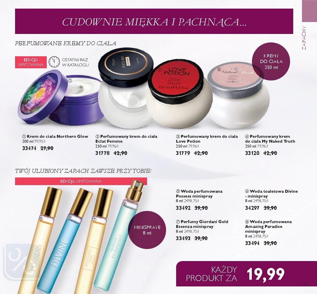 Gazetka promocyjna Oriflame do 19/03/2018 str.47