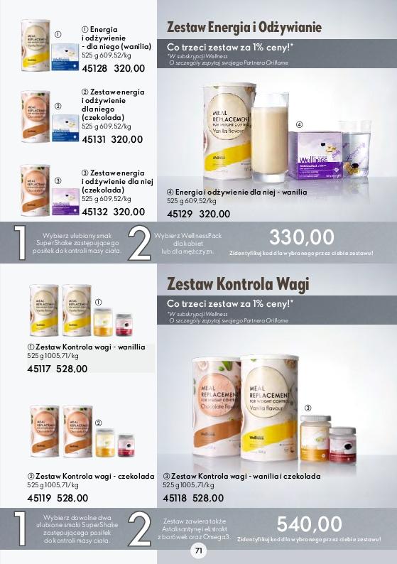 Gazetka promocyjna Oriflame do 27/12/2022 str.71