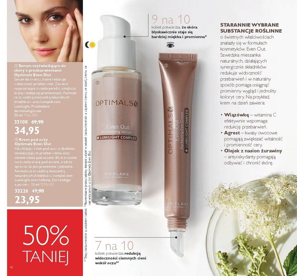 Gazetka promocyjna Oriflame do 06/11/2017 str.40