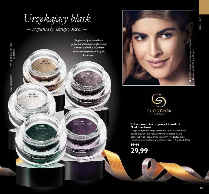 Gazetka promocyjna Oriflame do 19/12/2016 str.139