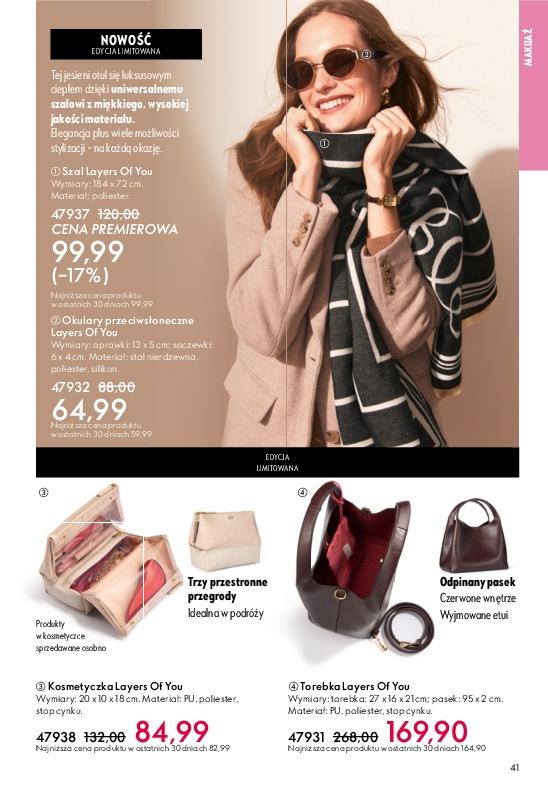 Gazetka promocyjna Oriflame do 21/10/2025 str.41