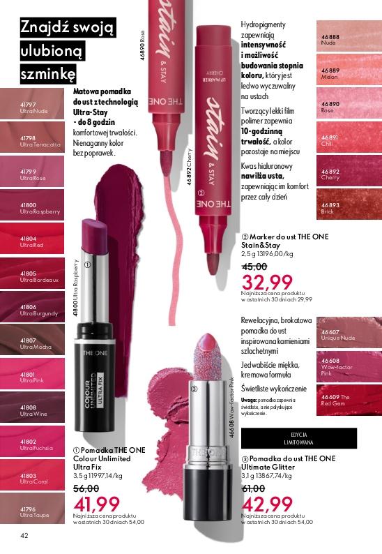 Gazetka promocyjna Oriflame do 21/10/2025 str.42