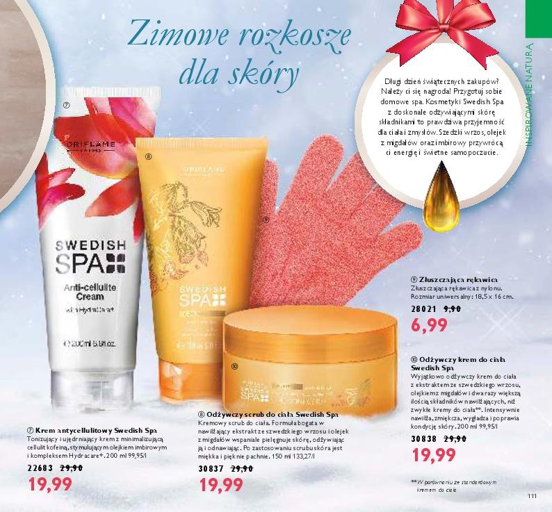 Gazetka promocyjna Oriflame do 19/12/2016 str.111