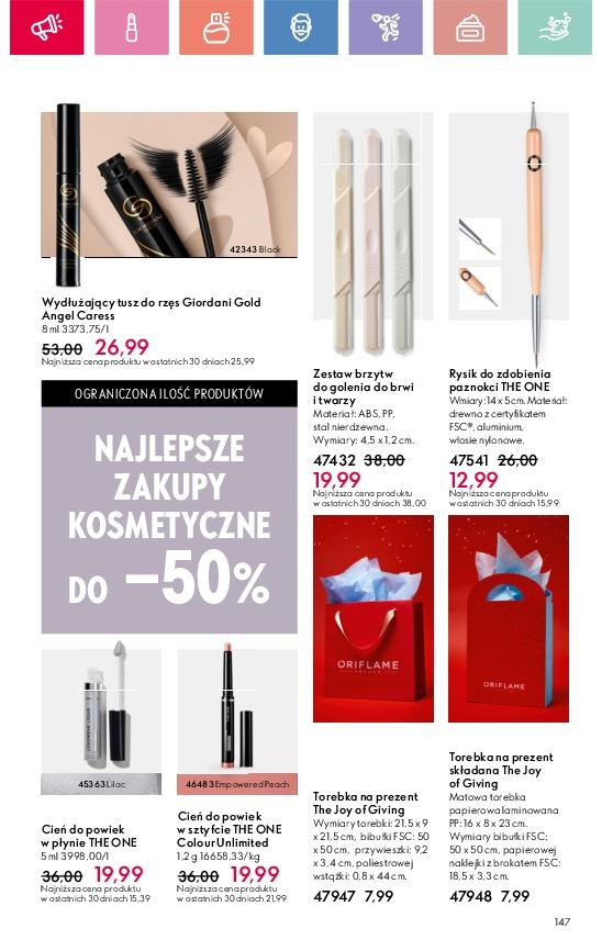 Gazetka promocyjna Oriflame do 24/05/2025 str.147