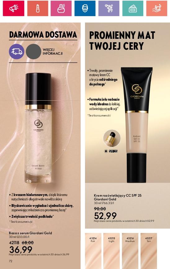 Gazetka promocyjna Oriflame do 17/06/2024 str.72