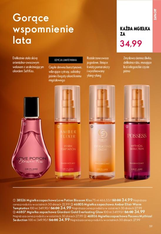 Gazetka promocyjna Oriflame do 01/12/2025 str.59