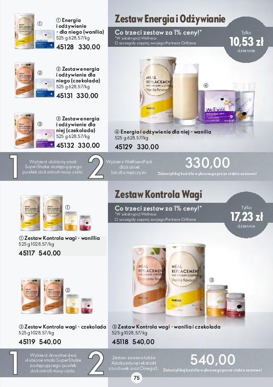 Gazetka promocyjna Oriflame do 17/01/2023 str.75