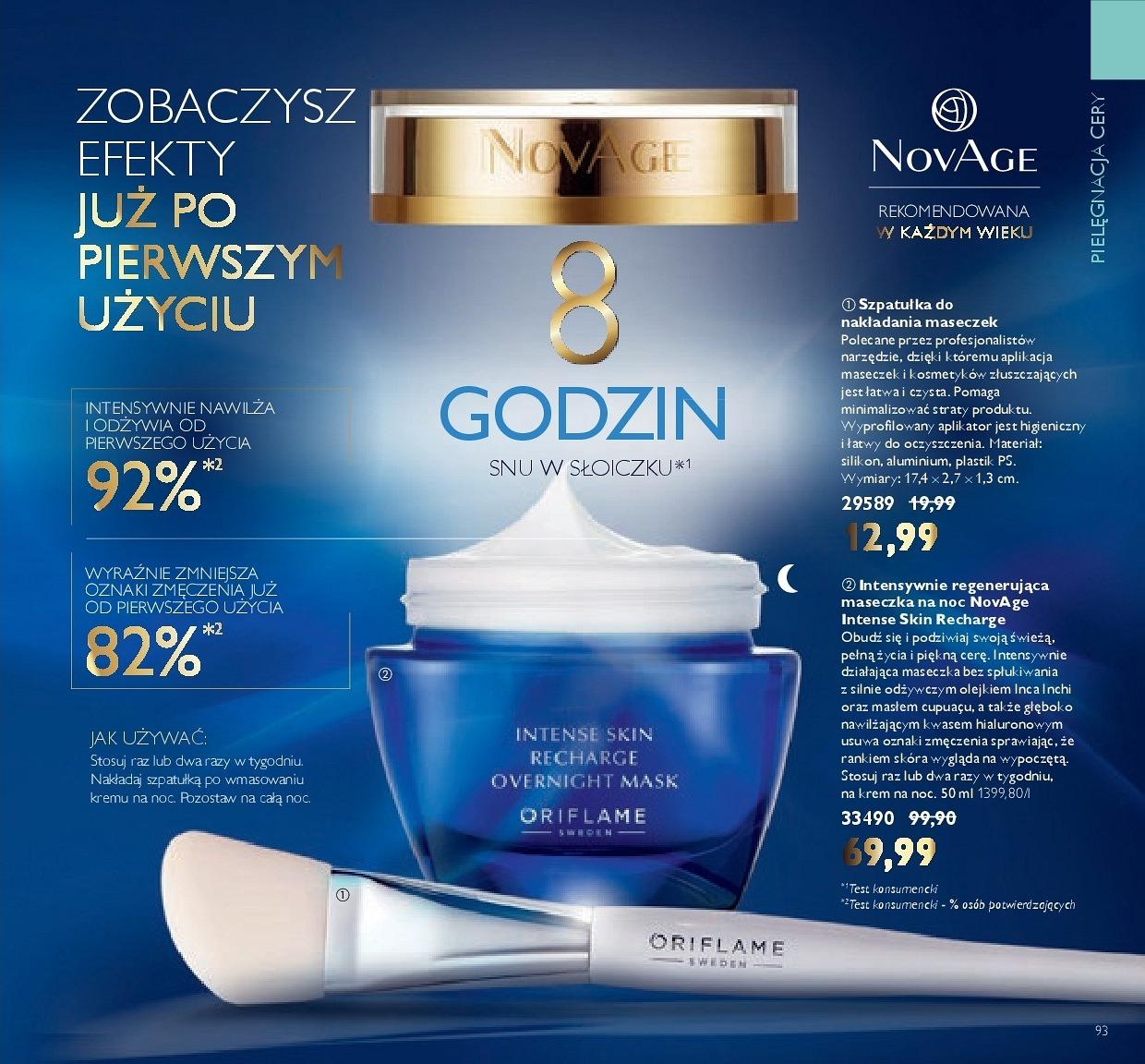 Gazetka promocyjna Oriflame do 18/12/2017 str.93