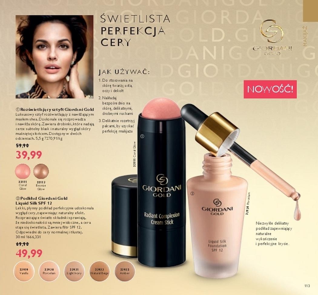 Gazetka promocyjna Oriflame do 24/07/2017 str.113