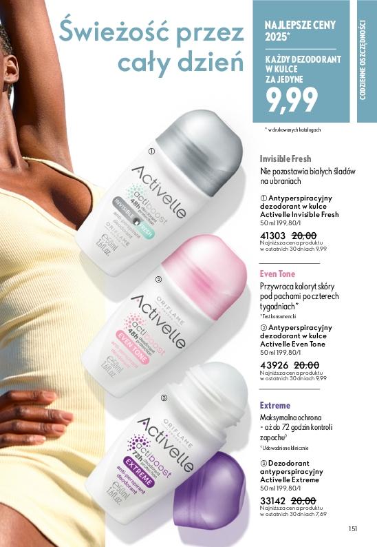 Gazetka promocyjna Oriflame do 20/01/2026 str.151