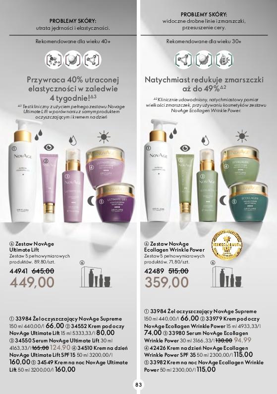 Gazetka promocyjna Oriflame do 17/01/2023 str.83