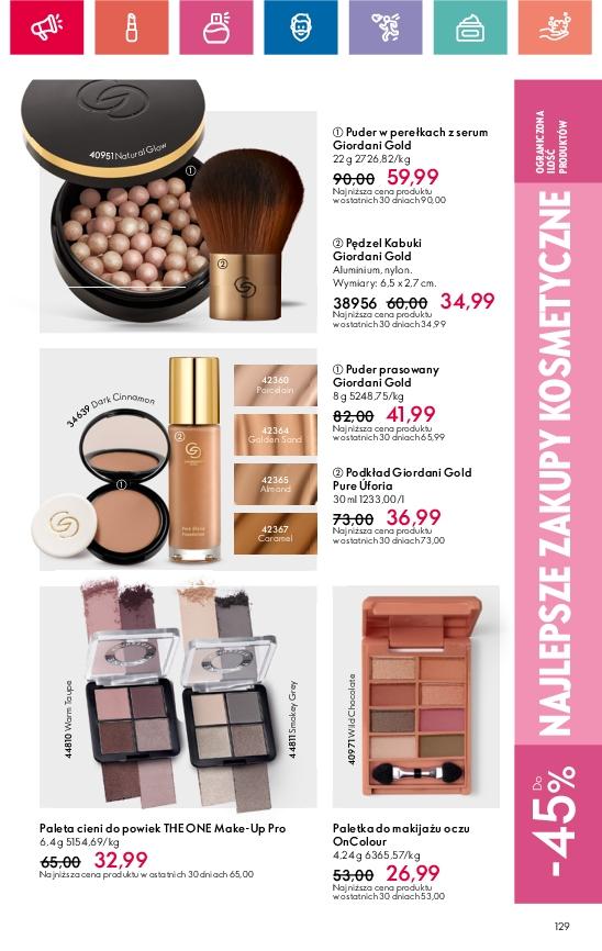 Gazetka promocyjna Oriflame do 30/11/2024 str.129