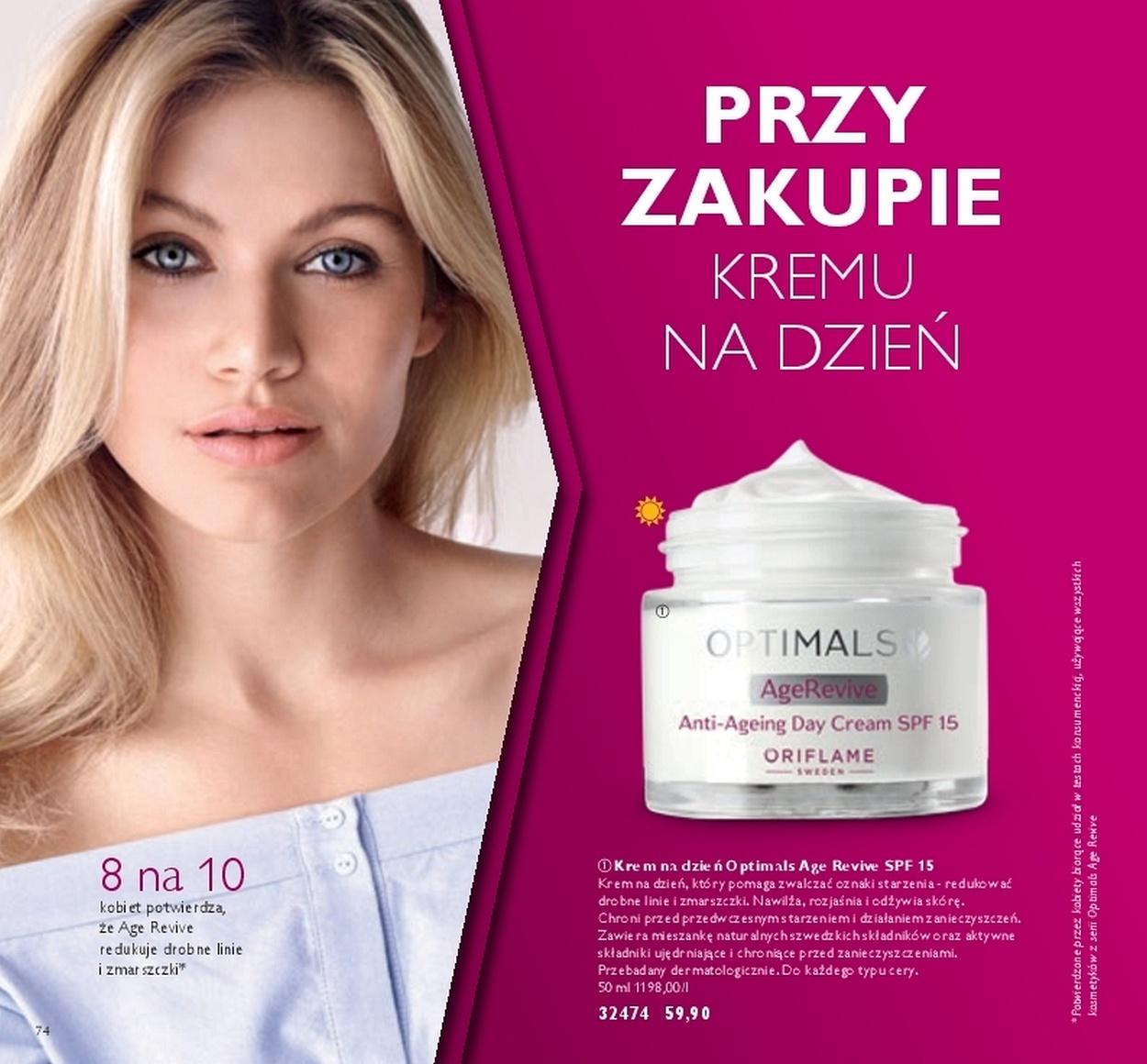 Gazetka promocyjna Oriflame do 25/09/2017 str.74