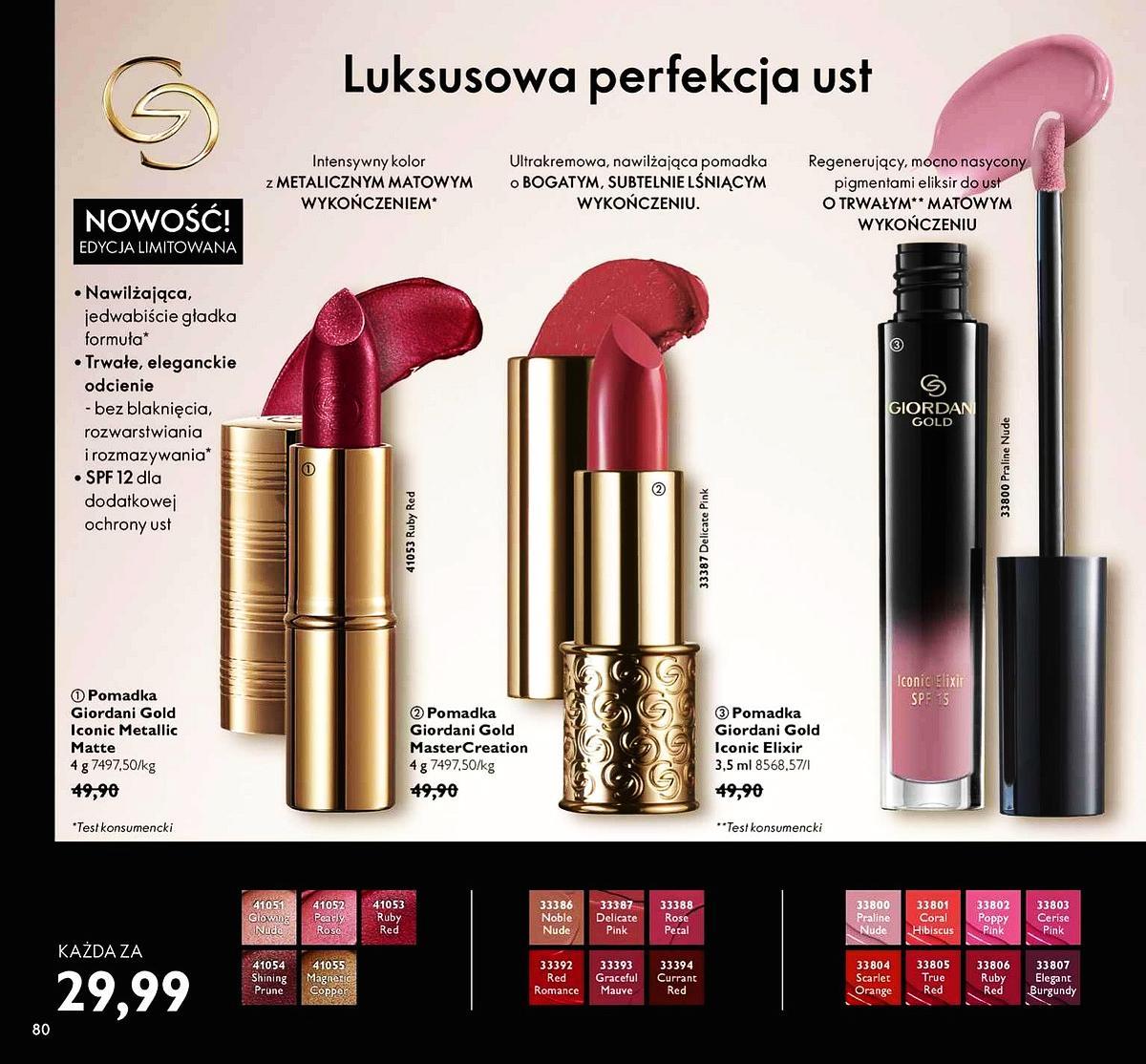 Gazetka promocyjna Oriflame do 23/11/2020 str.80