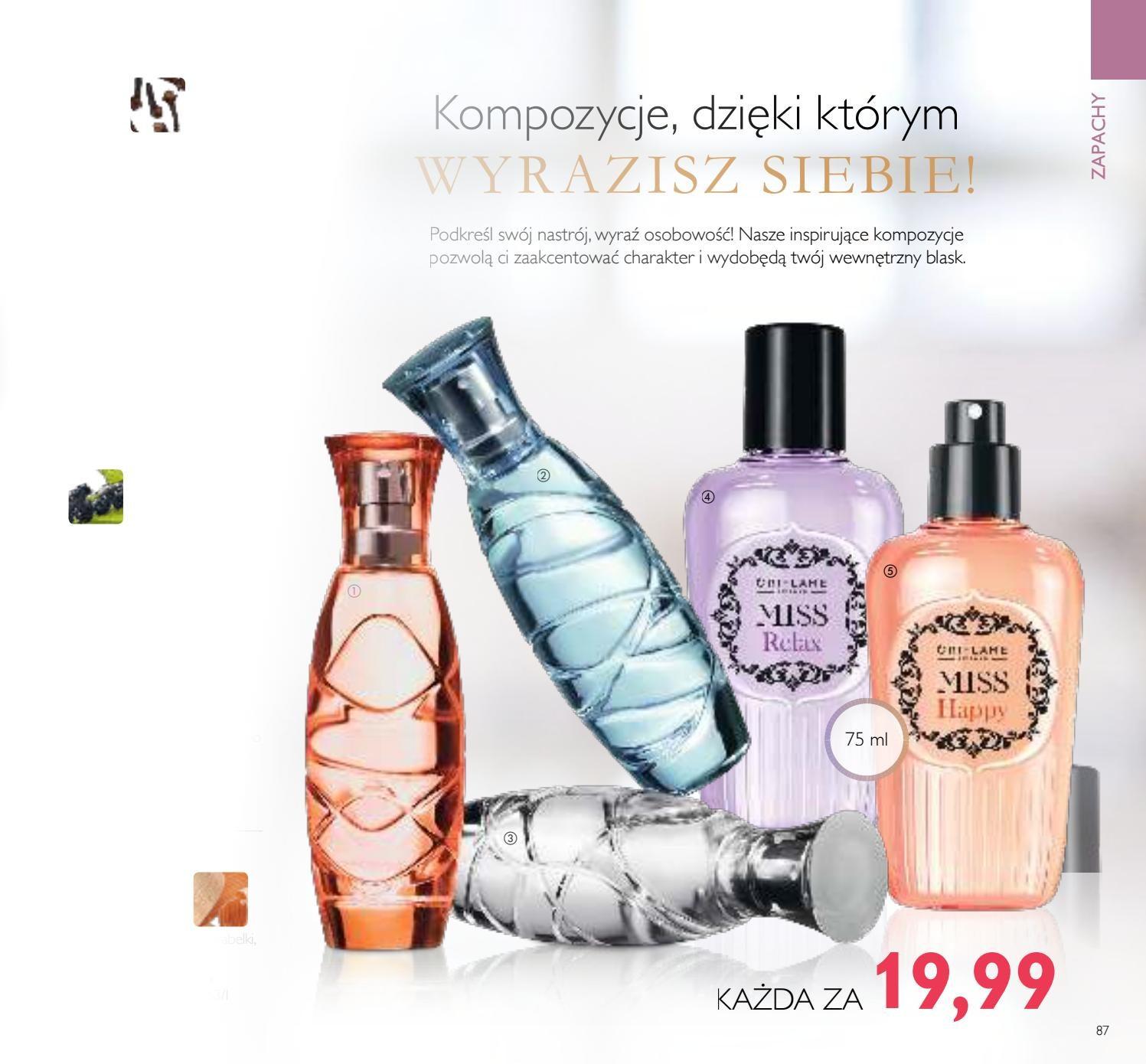 Gazetka promocyjna Oriflame do 05/09/2016 str.87