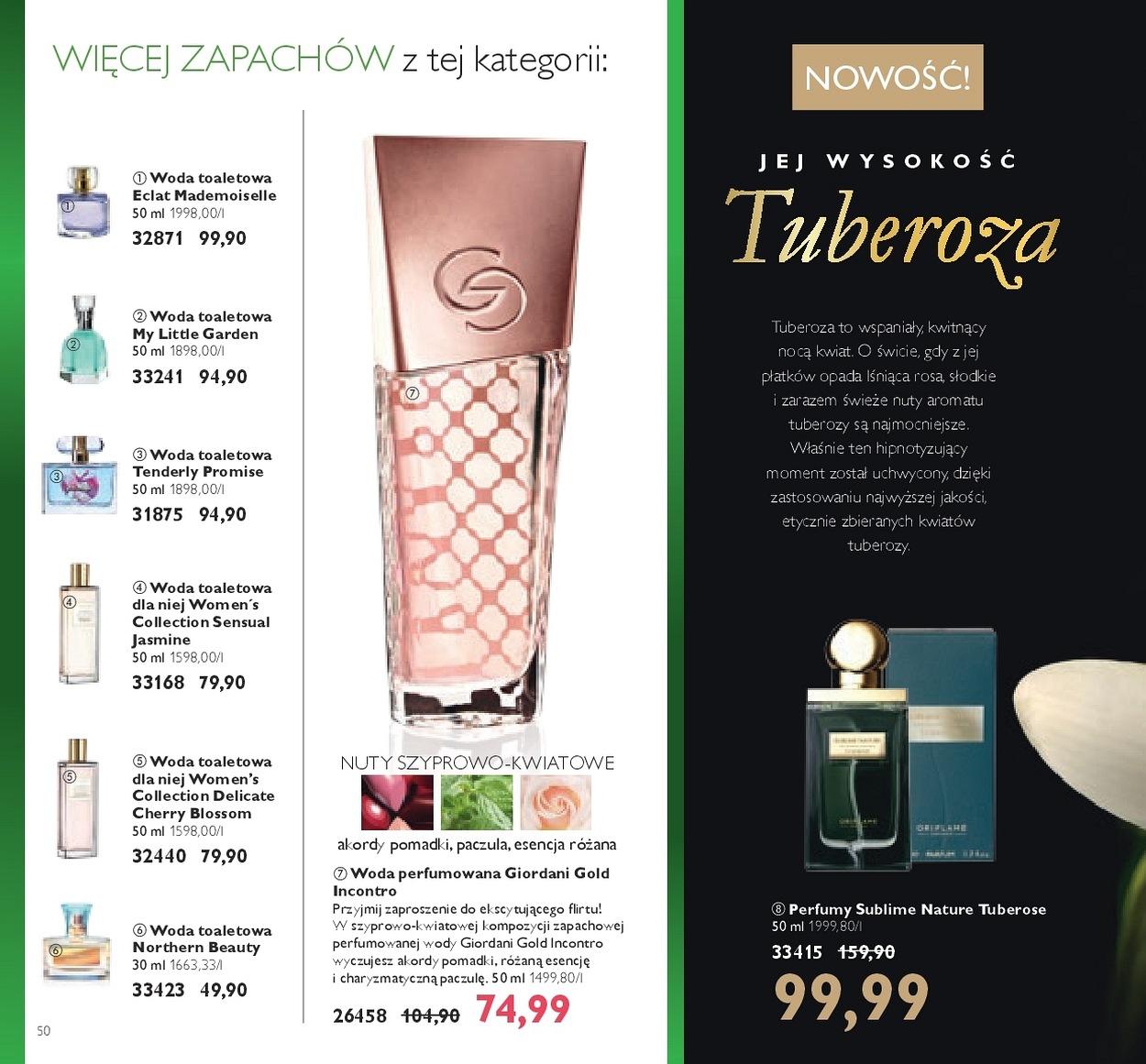 Gazetka promocyjna Oriflame do 16/10/2017 str.50