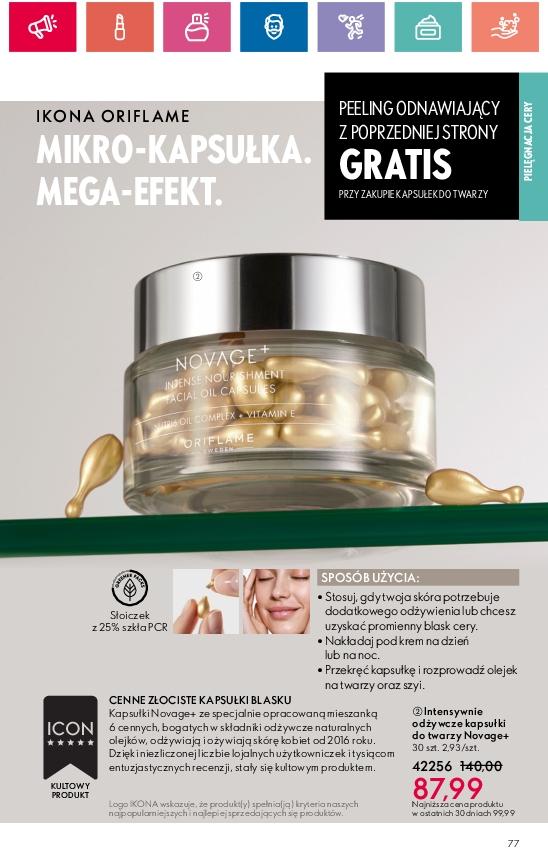 Gazetka promocyjna Oriflame do 08/07/2024 str.77