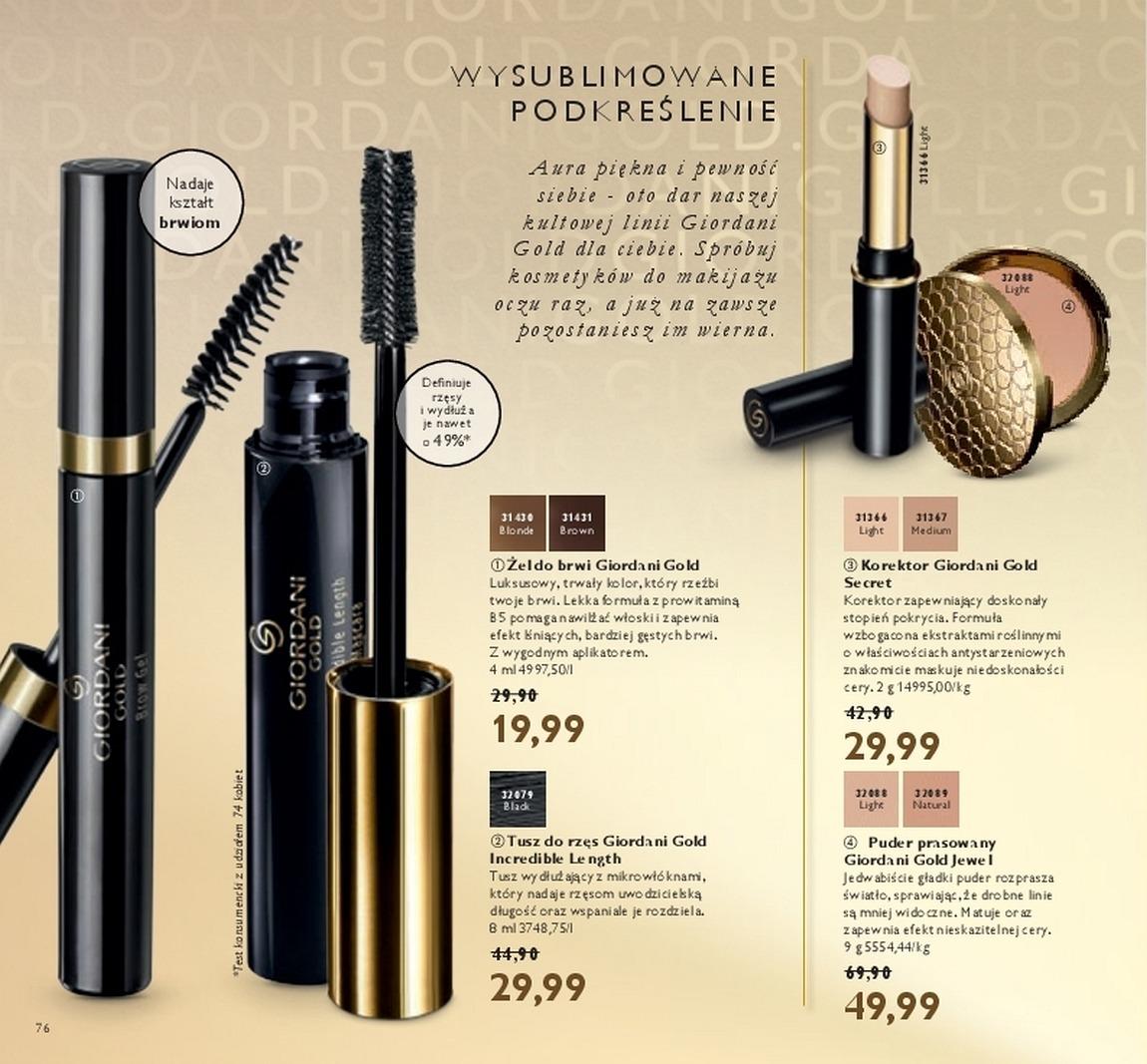 Gazetka promocyjna Oriflame do 14/08/2017 str.76