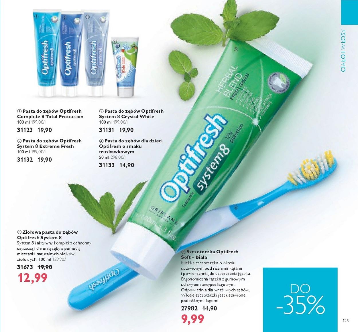 Gazetka promocyjna Oriflame do 06/11/2017 str.125