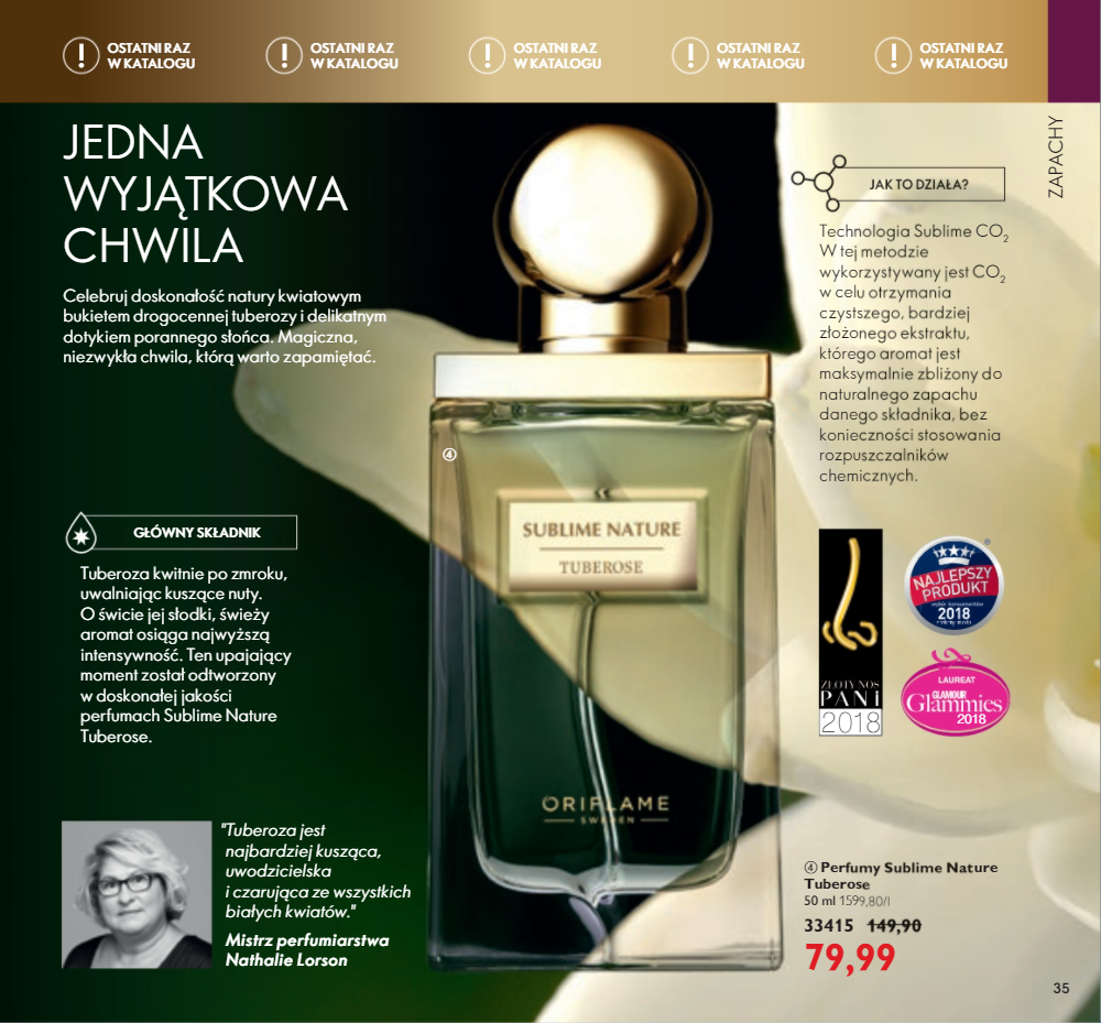 Gazetka promocyjna Oriflame do 18/10/2021 str.35