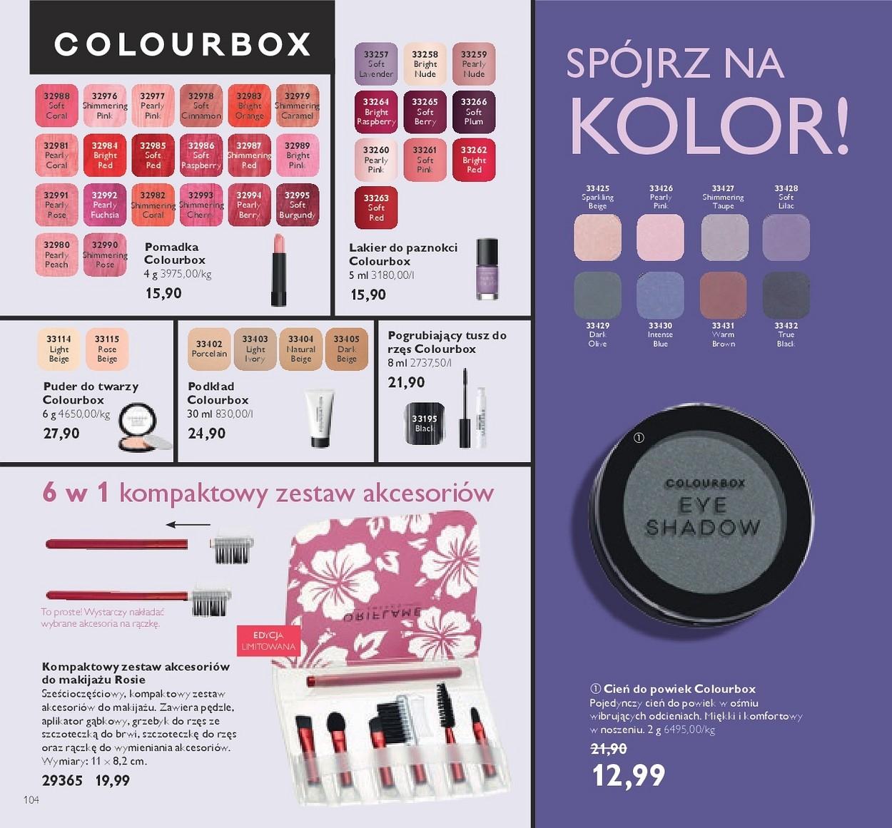 Gazetka promocyjna Oriflame do 06/11/2017 str.104