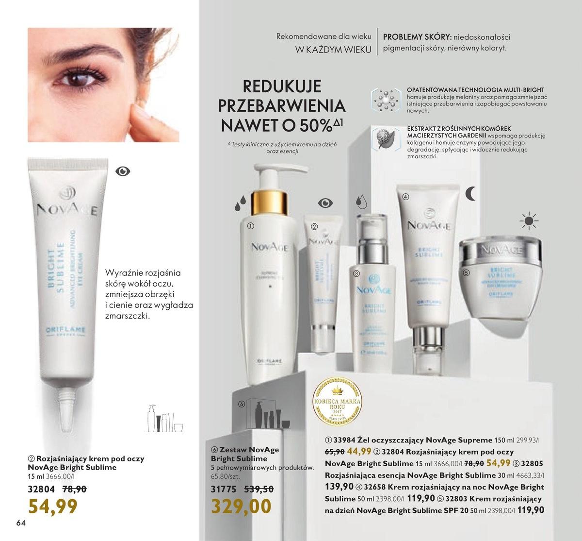 Gazetka promocyjna Oriflame do 12/04/2021 str.64