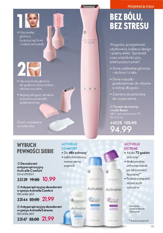 Gazetka promocyjna Oriflame do 02/05/2023 str.131