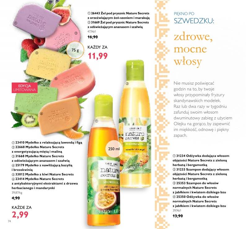 Gazetka promocyjna Oriflame do 26/09/2016 str.74