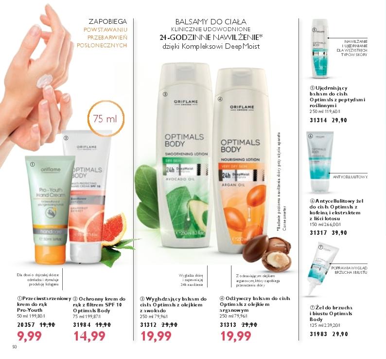 Gazetka promocyjna Oriflame do 22/05/2017 str.50