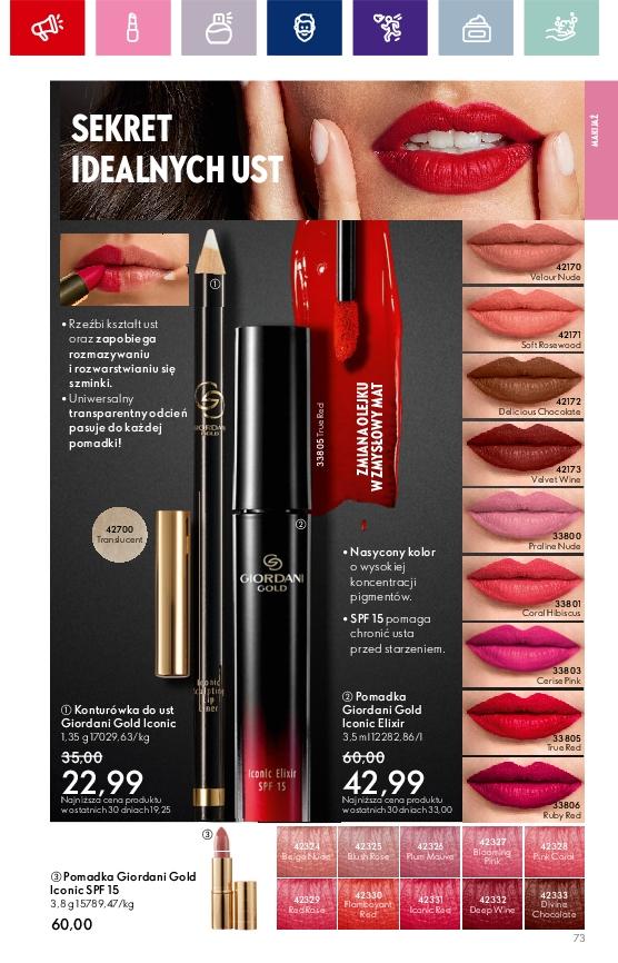 Gazetka promocyjna Oriflame do 19/09/2023 str.73