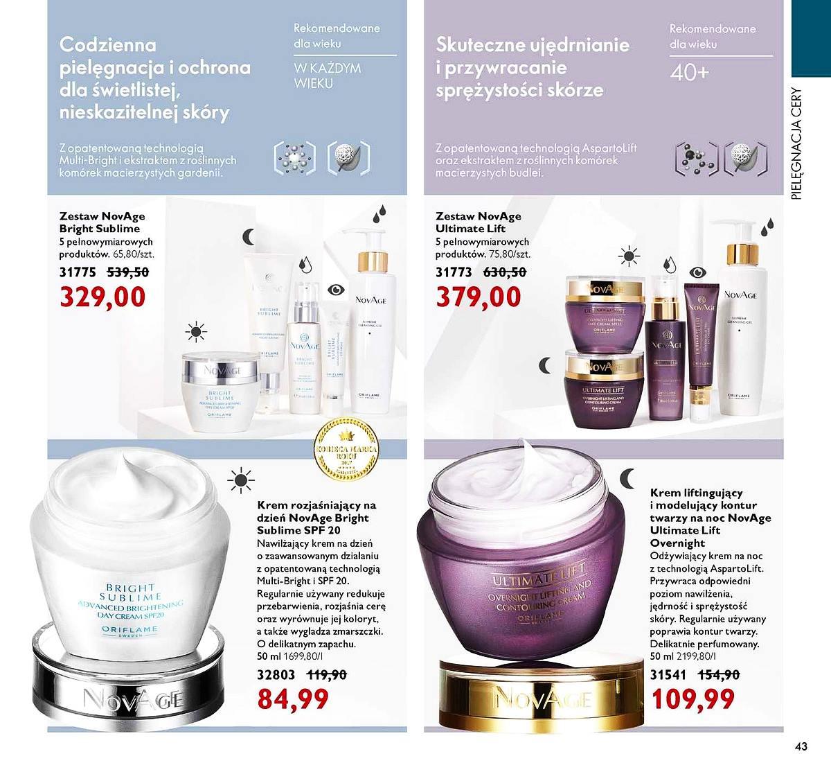 Gazetka promocyjna Oriflame do 21/09/2020 str.43