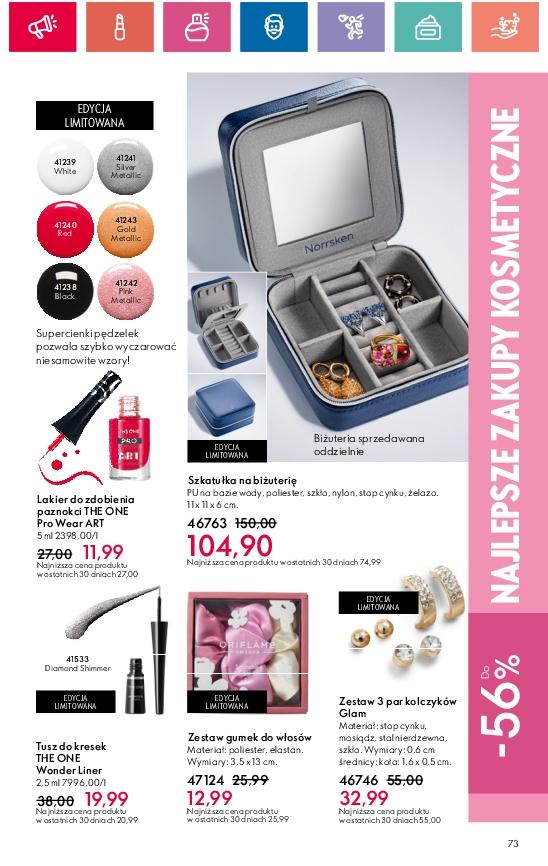 Gazetka promocyjna Oriflame do 29/07/2024 str.73