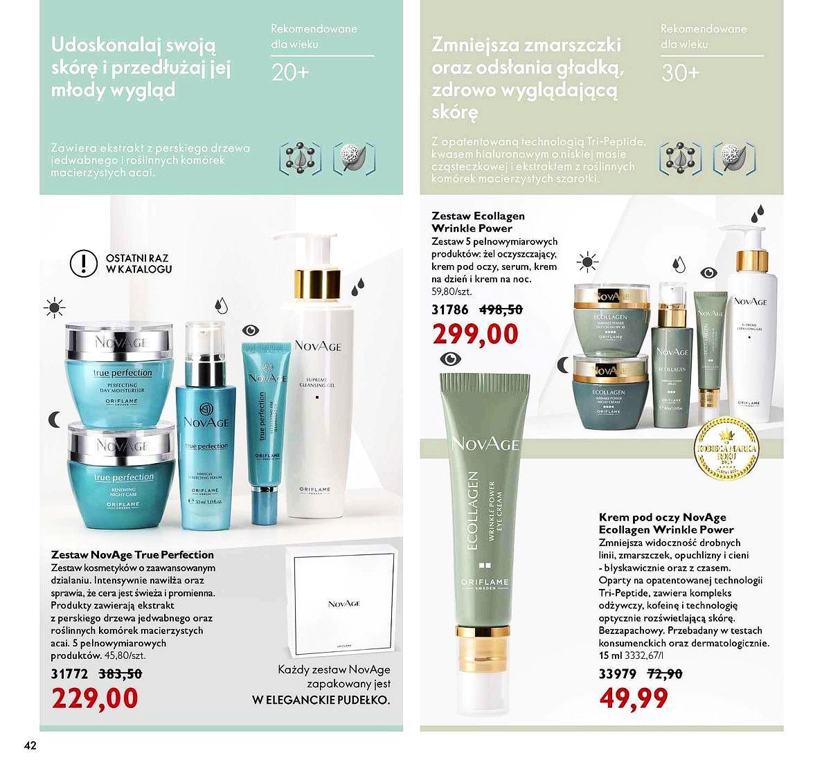 Gazetka promocyjna Oriflame do 21/09/2020 str.42