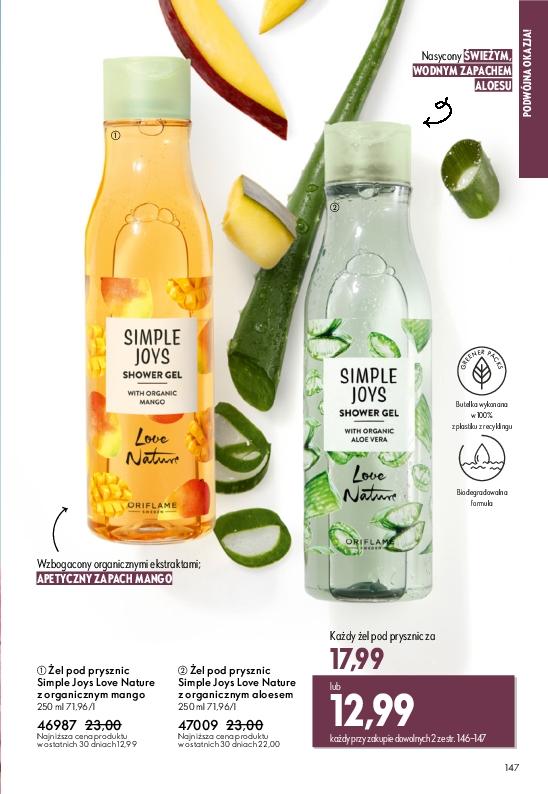 Gazetka promocyjna Oriflame do 21/10/2025 str.147