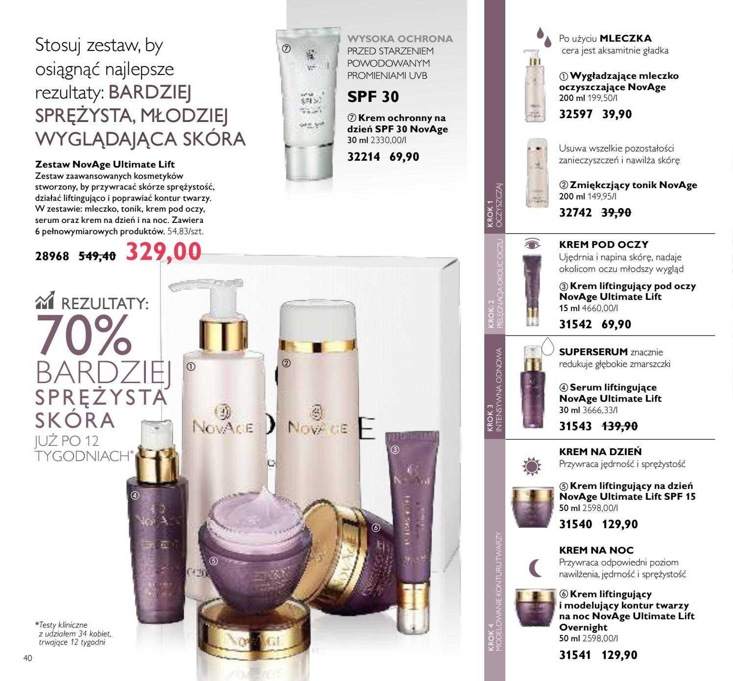 Gazetka promocyjna Oriflame do 05/09/2016 str.40