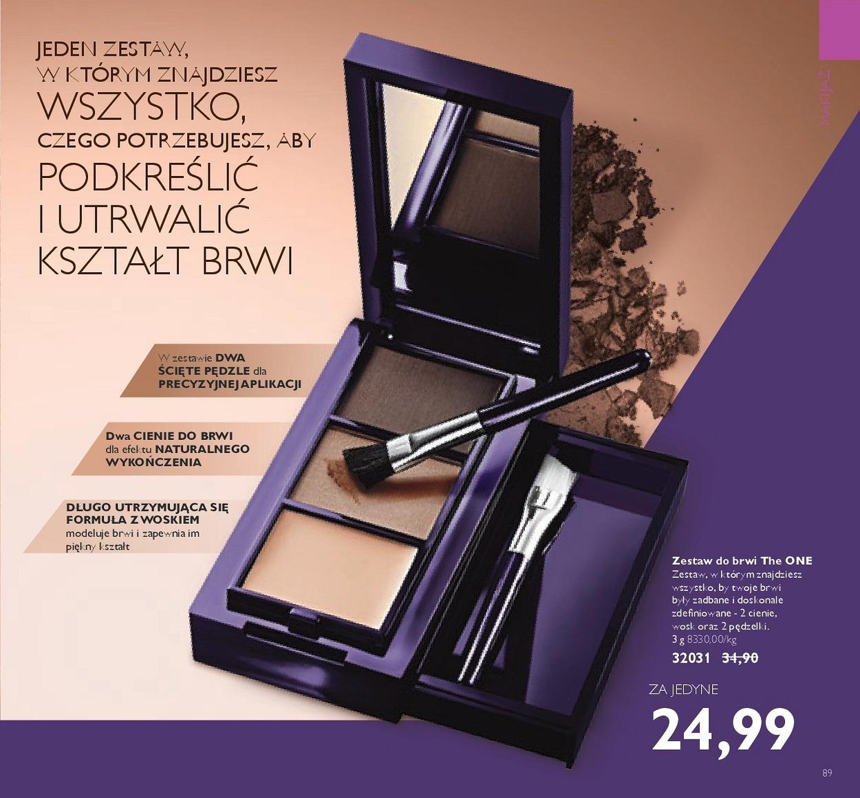 Gazetka promocyjna Oriflame do 06/11/2017 str.89